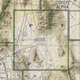 Mapa topográfico del Polígono de Pruebas de Nevada centrado sobre Groom Lake. Wikimedia Commons